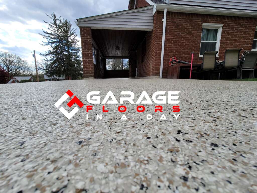 Concrete floor - Garage Floor in a day